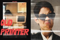 Old Printer Scan Distortion Effect