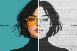 Old Print Photo Effect