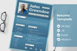 Old Resume Template