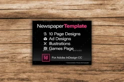 Old Style Newspaper Template