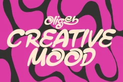Oligeb – Retro Groove Display Font