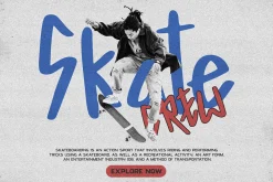 Olskate - Graffiti Display Font