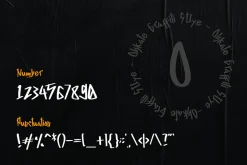 Olskate - Graffiti Display Font