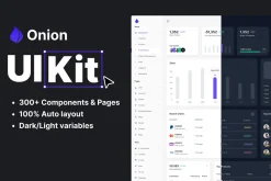 Onion - Figma Admin Dashboard UI Kit