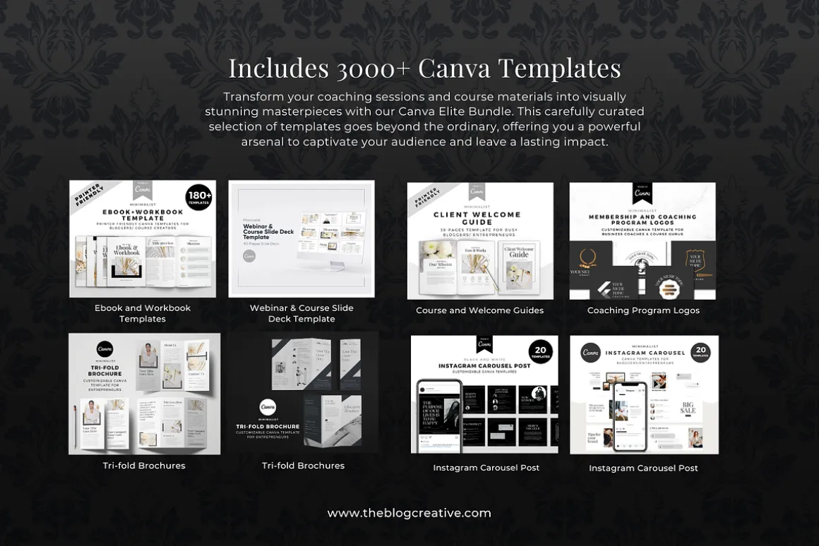 3000+ Online Course Creator Template