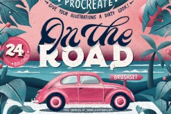 On The Road - Procreate Brush Set