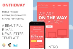 On the way-Email Newsletter Template