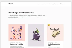 Onverse - Minimalist Gutenberg Theme