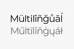 OPTIKA - Minimalist Font Family