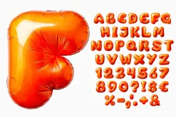 Orange Balloon Font