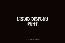 Oraskot - Liquid Display Font