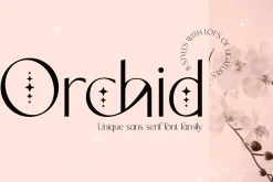 Orchid Sans Serif Font Family