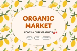 Organic Market Handmade Font