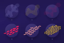 Organic shapes bundle