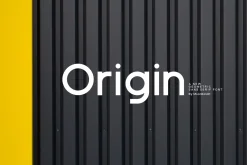 Origin - Modern geometric sans serif