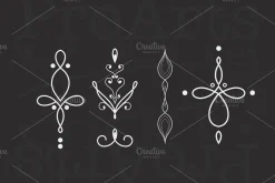 Ornament, Pattern Procreate Brushes