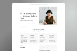 Osei Portfolio Framer Template