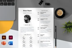 Otto Resume + Cover Letter Template