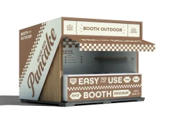 Outdoor Booth Mockup