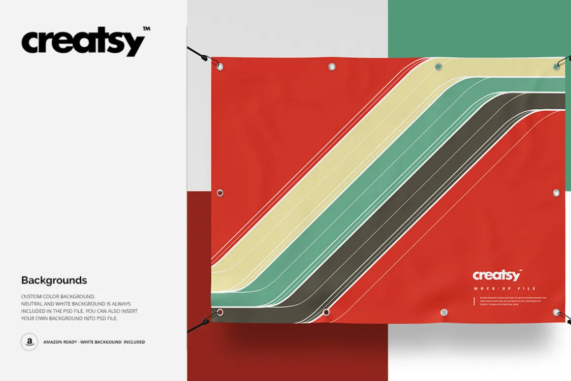 Outdoor Banner Mockup Set