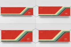 Outdoor Banner Mockup Set