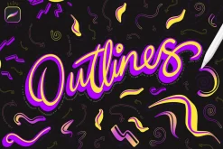 Outline Procreate Brushes