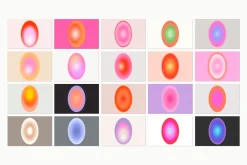 Oval Grainy Gradient Textures PS