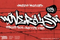 Overals Wildstyle Graffiti Font