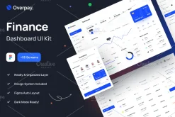 Overpay - Finance Dashboard UI Kit