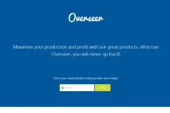 Overseer One Page HTML Template
