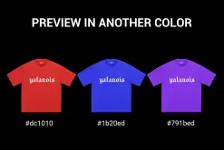 oversized t-shirt mockup