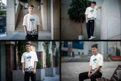 8 Oversized T-shirt Mockup
