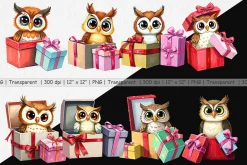 Owl Clipart Gift