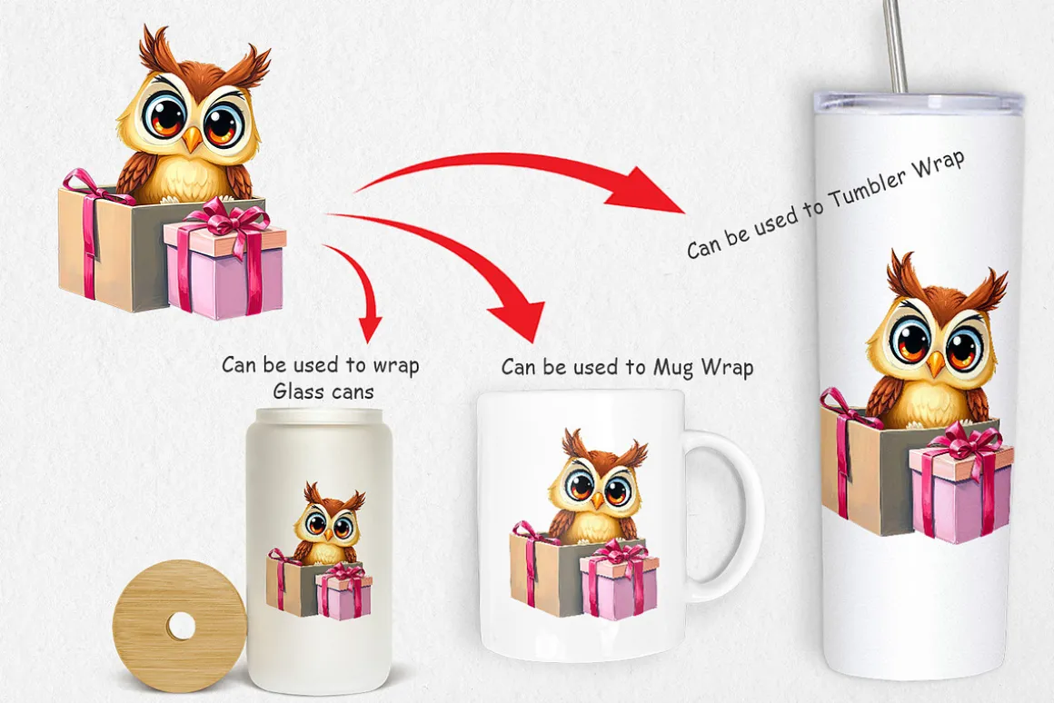 Owl Clipart Gift