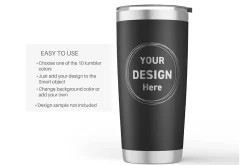 20 oz Tumbler Video Mockup