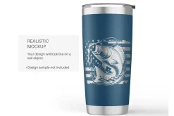 20 oz Tumbler Video Mockup