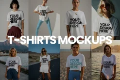 PACK: 8 T-SHIRT MOCKUPS