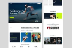 Padelo - Sports Framer Template