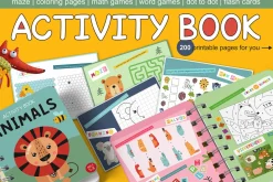 200 Pages for Kids Activity Book