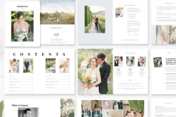 34-Page Wedding Photography Magazine