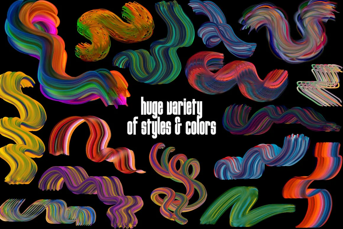 Painter: Multicolor Affinity Brushes