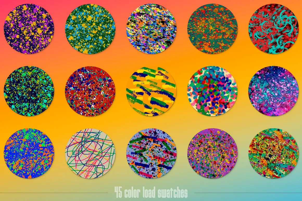 Painter: Multicolor Affinity Brushes