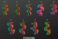 Painter: Multicolor Affinity Brushes