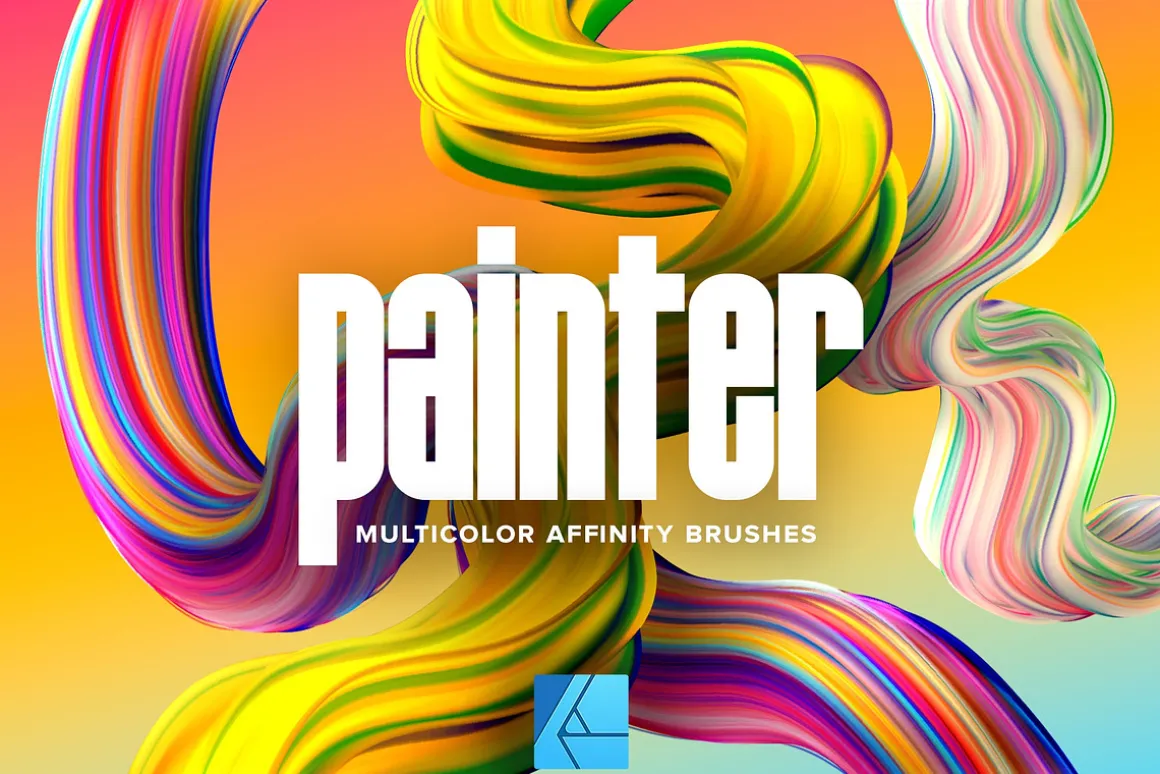 Painter: Multicolor Affinity Brushes
