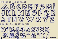 Painting Stories - Hand-Drawn Font