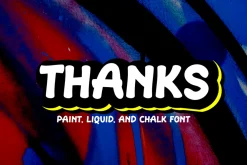 Paint Stampel - Liquid & Marker Font