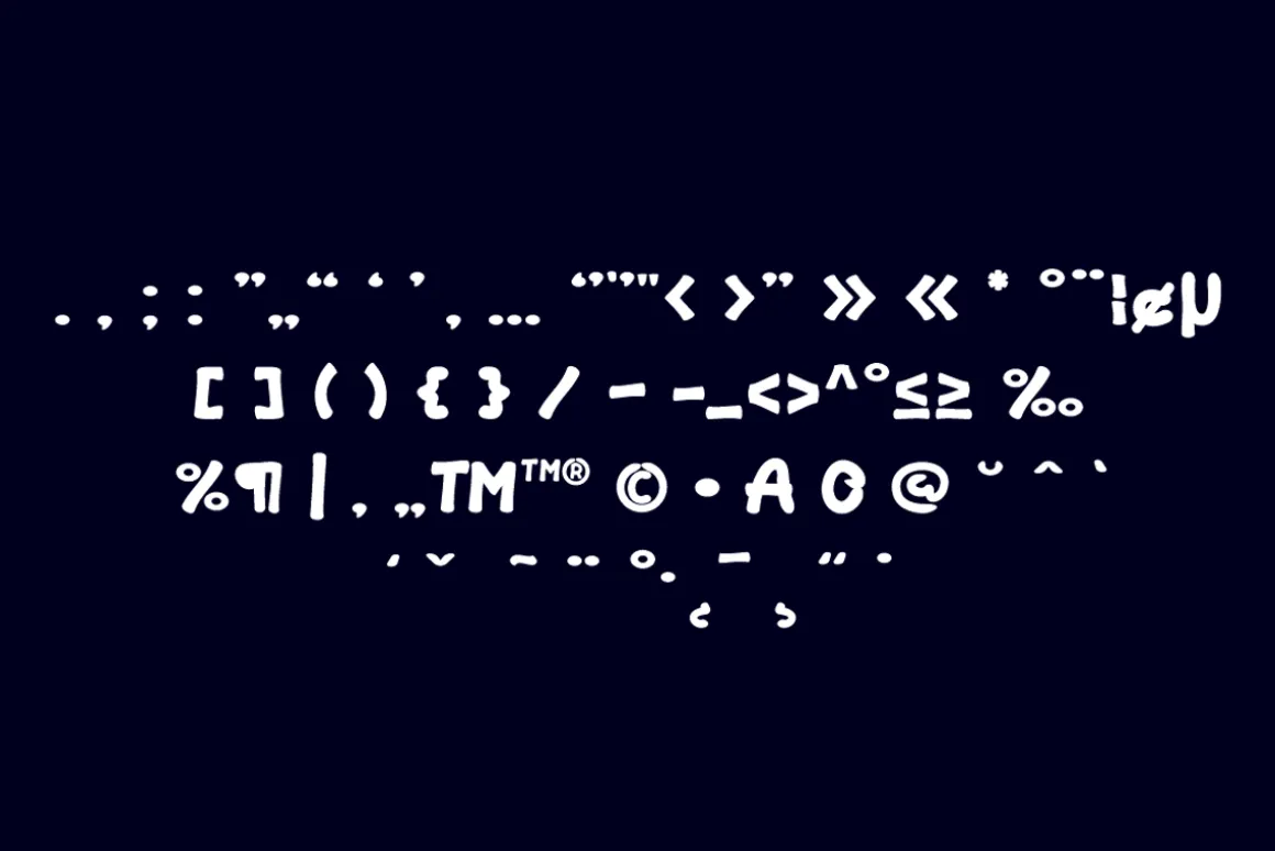 Paint Stampel - Liquid & Marker Font