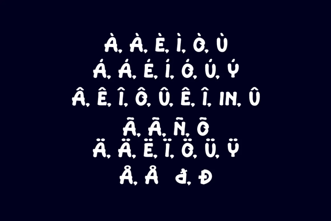 Paint Stampel - Liquid & Marker Font