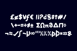 Paint Stampel - Liquid & Marker Font