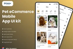 Pakkho Pet - Dog Ecommerce App UI Ki